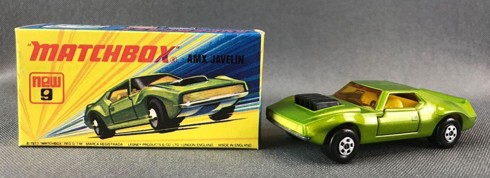 Matchbox Superfast No. 9 AMX Javelin Die-Cast Vehicle (1 of 9)