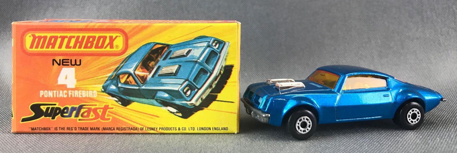 Matchbox Superfast No. 4 Pontiac Firebird Die-Cast (1 of 9)