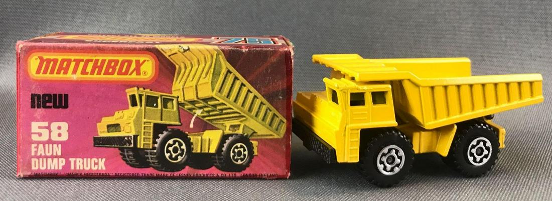 Matchbox Superfast No. 58 Faun Dump Truck Die-Cast (1 of 13)