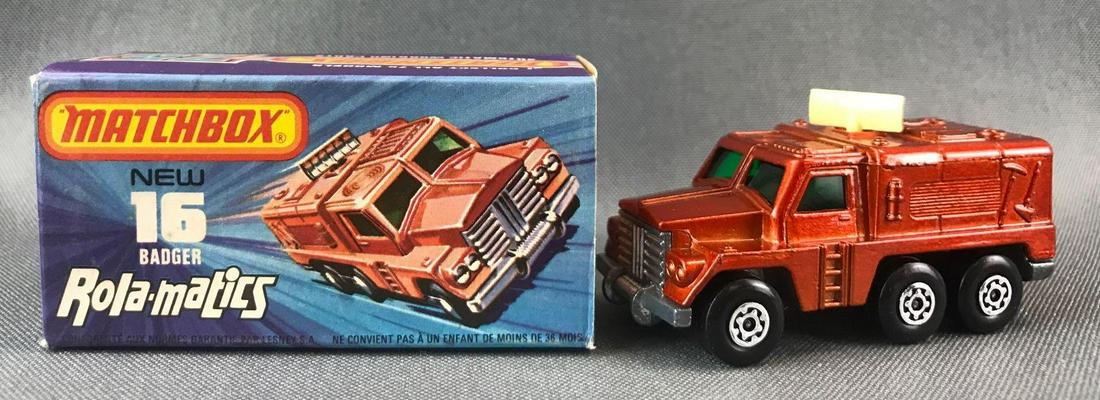 Matchbox Rola-matics No. 16 Badger Die-Cast Vehicle (1 of 10)