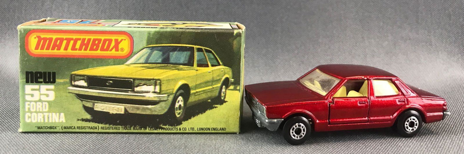 Matchbox Superfast No. 55 Ford Cortina Die-Cast Vehicle (1 of 9)