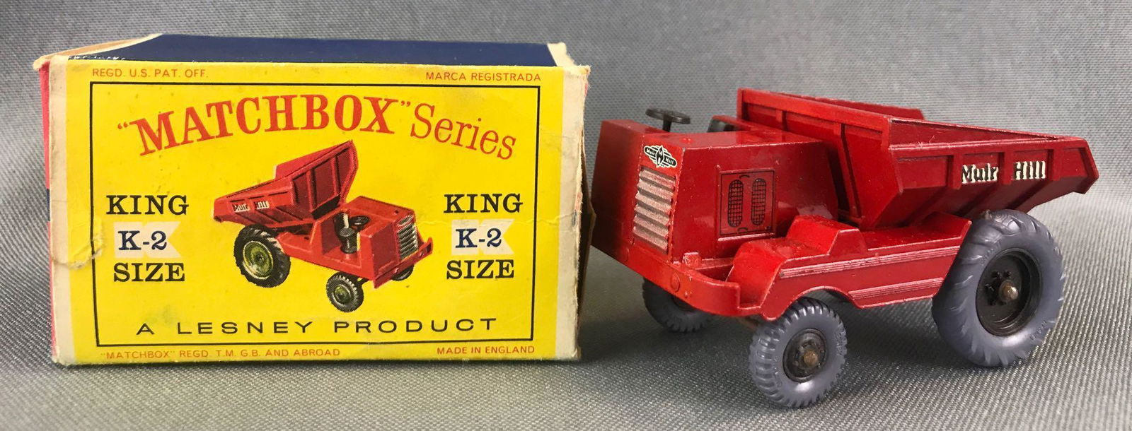Matchbox King Size K-2 Muir-Hill Dumper Die-Cast (1 of 11)