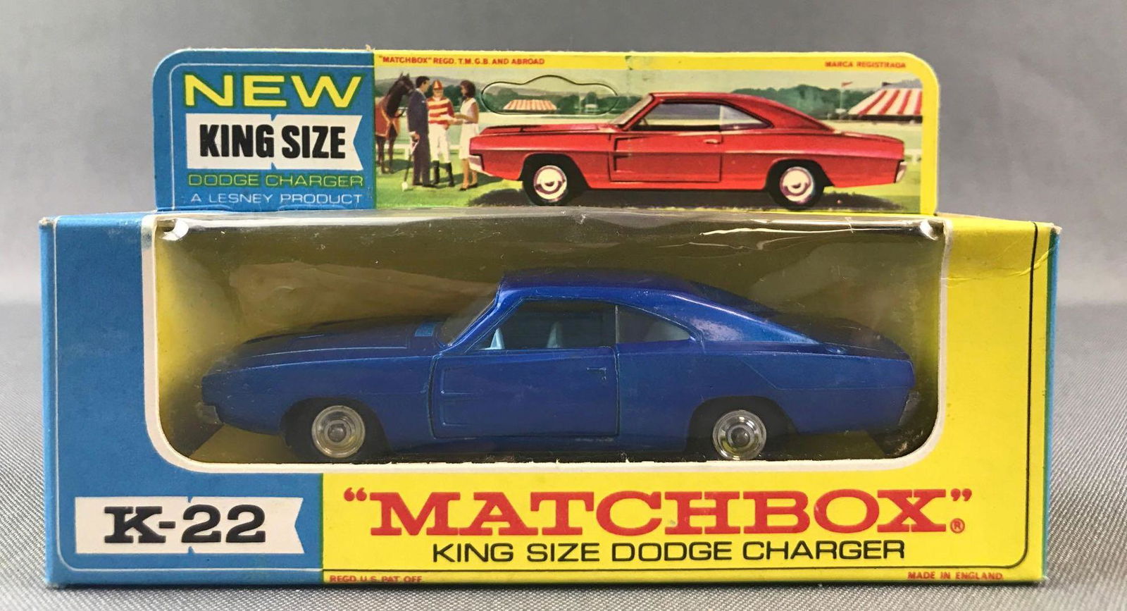 Matchbox King Size K-22 Dodge Charger Die-Cast Vehicle (1 of 4)