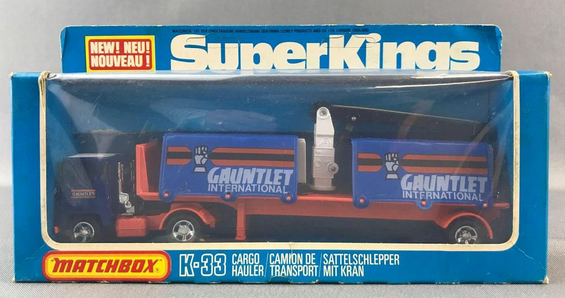 Matchbox Superkings No. K 20 Cargo Hauler And Pallet