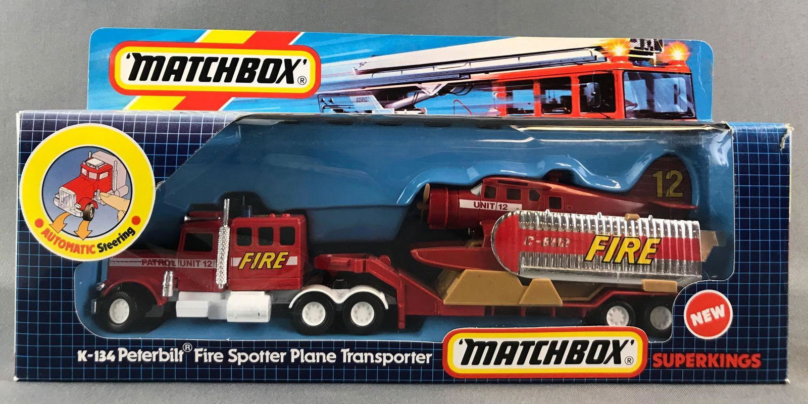 Matchbox Super Kings K-134 Peterbilt Fire Spotter Plane (1 of 4)