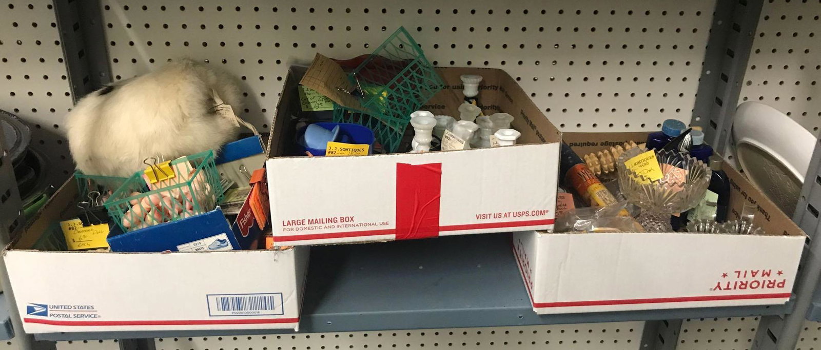 Shelf lot-approximately 85 assorted vintage to modern: Sorry no shipping on this lot. Largest is 7.5 inches