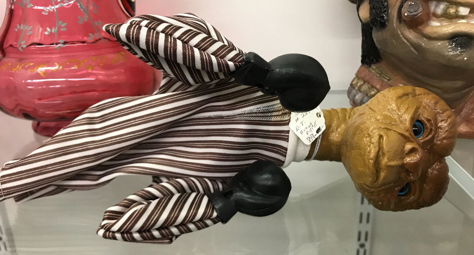 Vintage ET Boxing Puppet: 11 inches