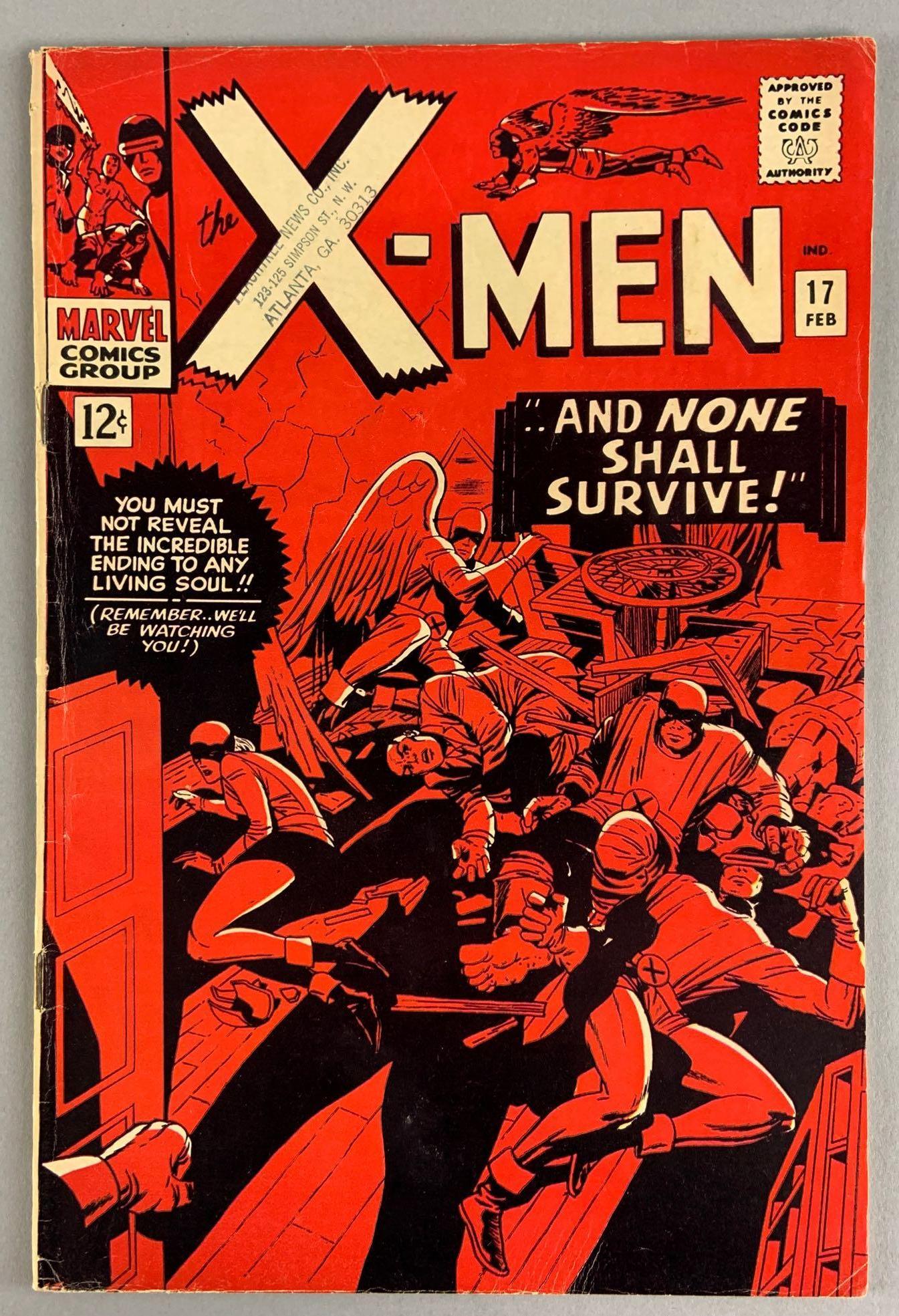 Marvel Comics X-Men No. 17 Comic Book (1 of 8)