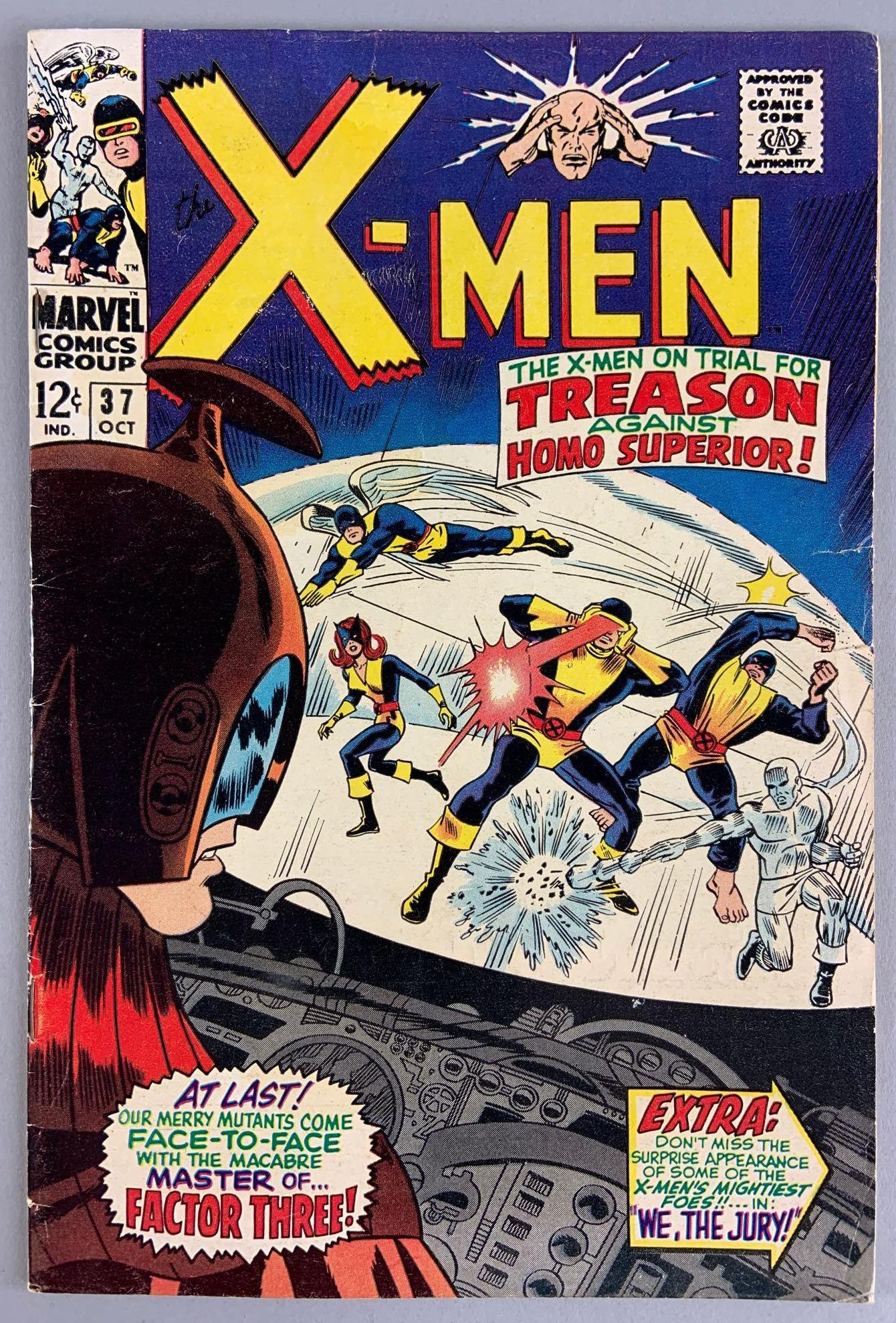 Marvel Comics X-Men No. 37 Comic Book (1 of 8)