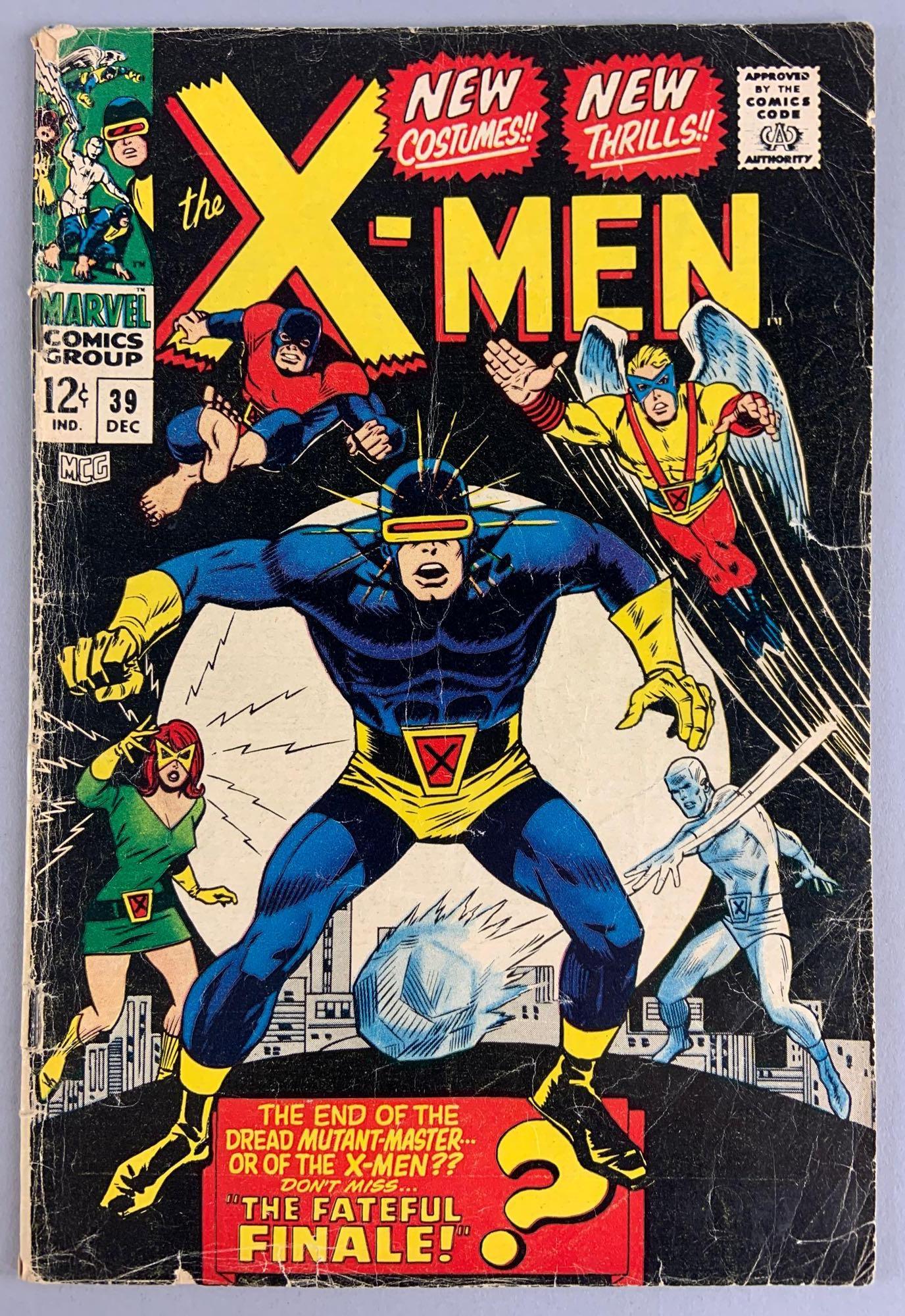 Marvel Comics X-Men No. 39 Comic Book (1 of 8)