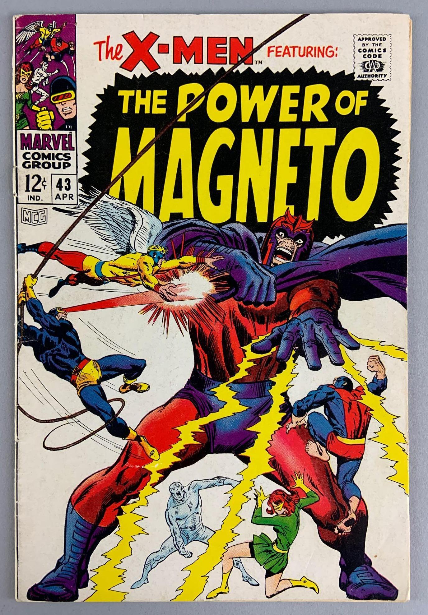 Marvel Comics X-Men No. 43 Comic Book (1 of 8)