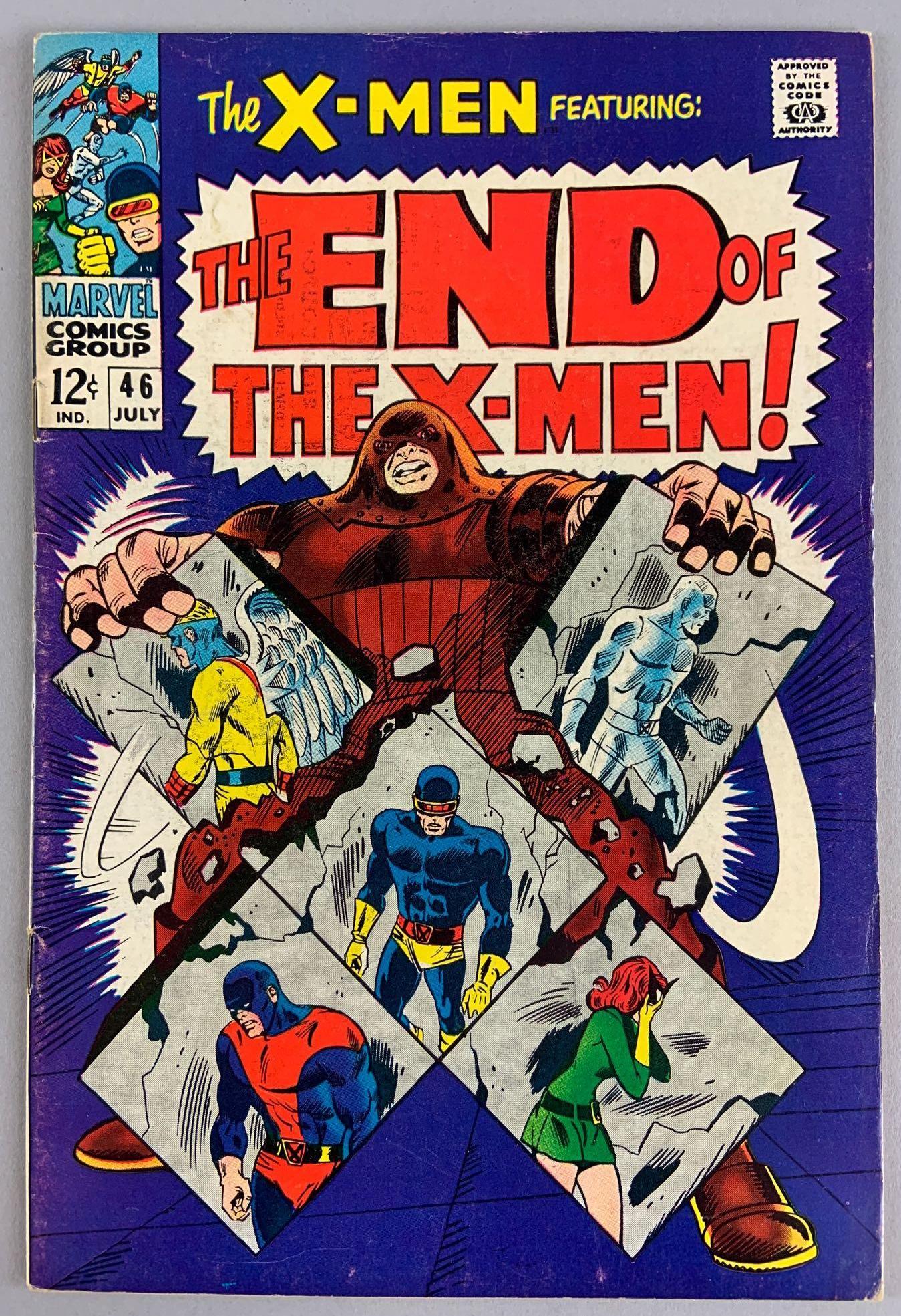 Marvel Comics X-Men No. 46 Comic Book (1 of 8)