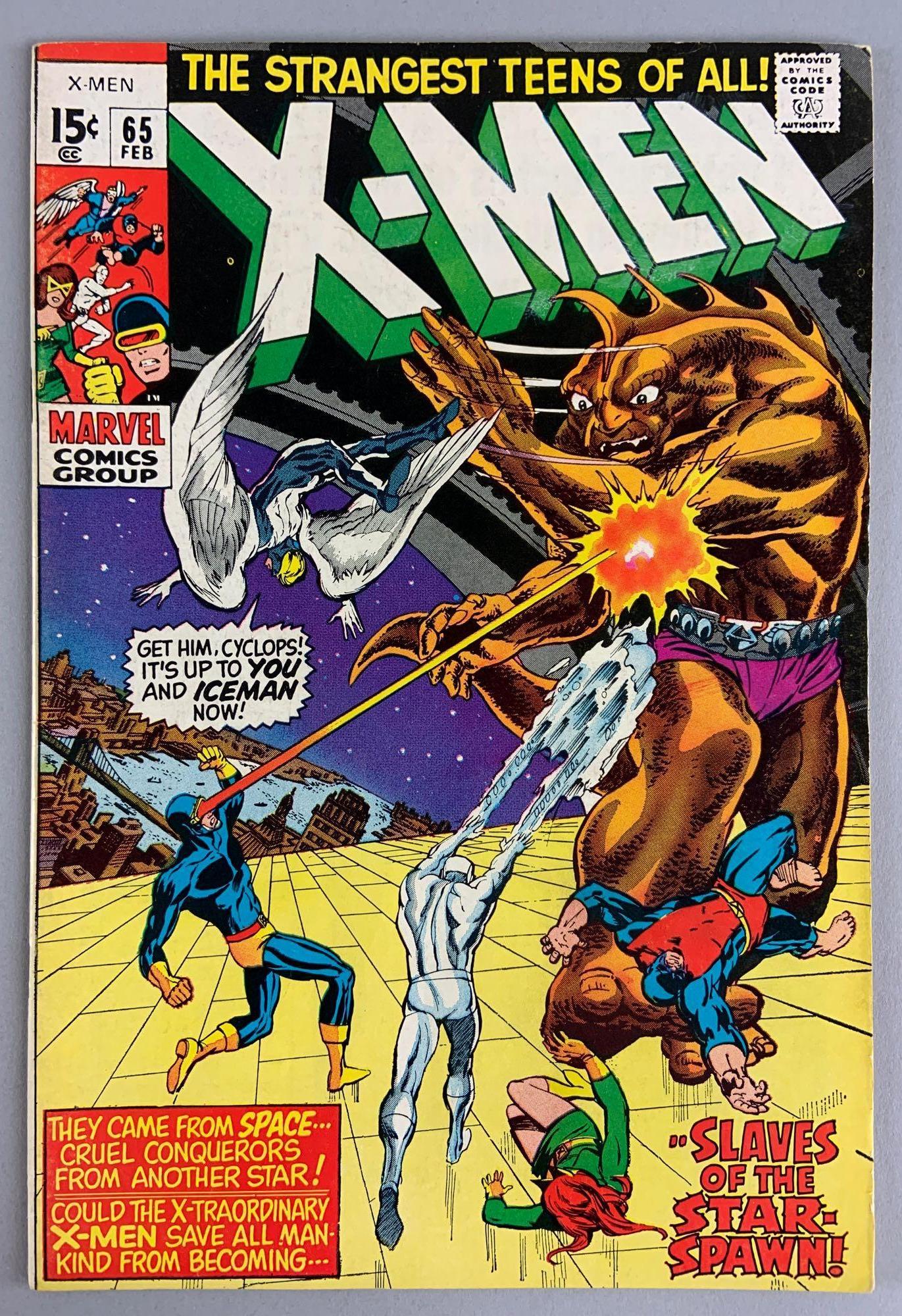 Marvel Comics X-Men No. 65 Comic Book (1 of 8)