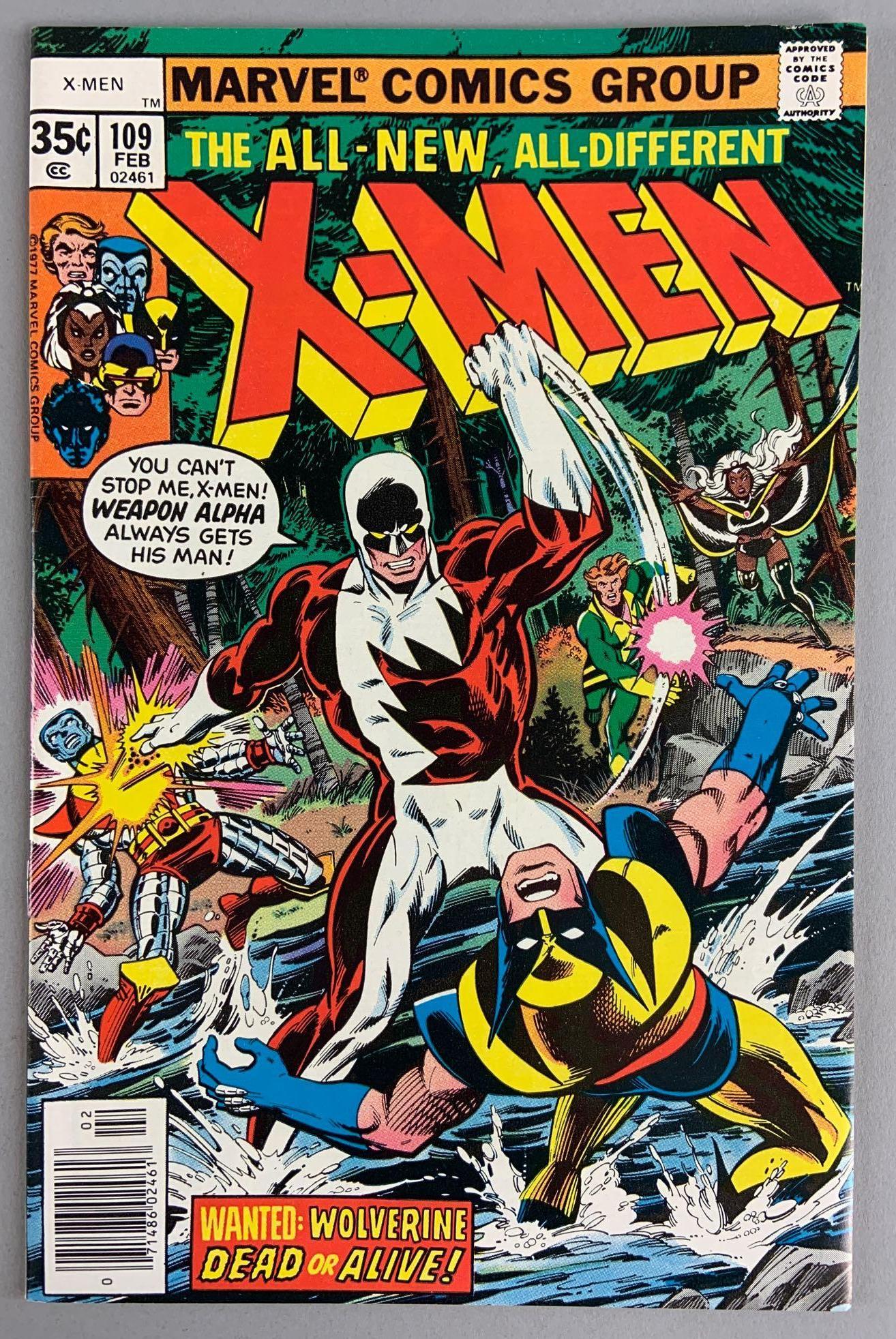 Marvel Comics X-Men No. 109 Comic Book (1 of 6)
