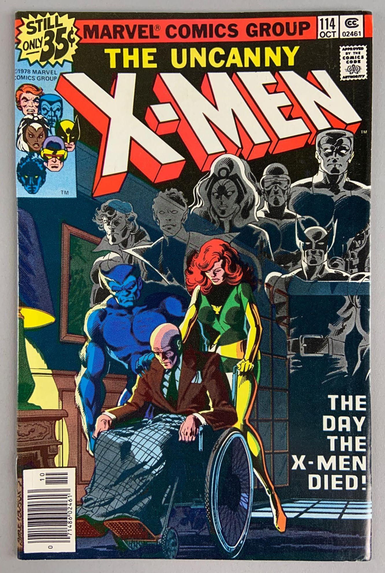 Marvel Comics X-Men No. 114 Comic Book (1 of 6)