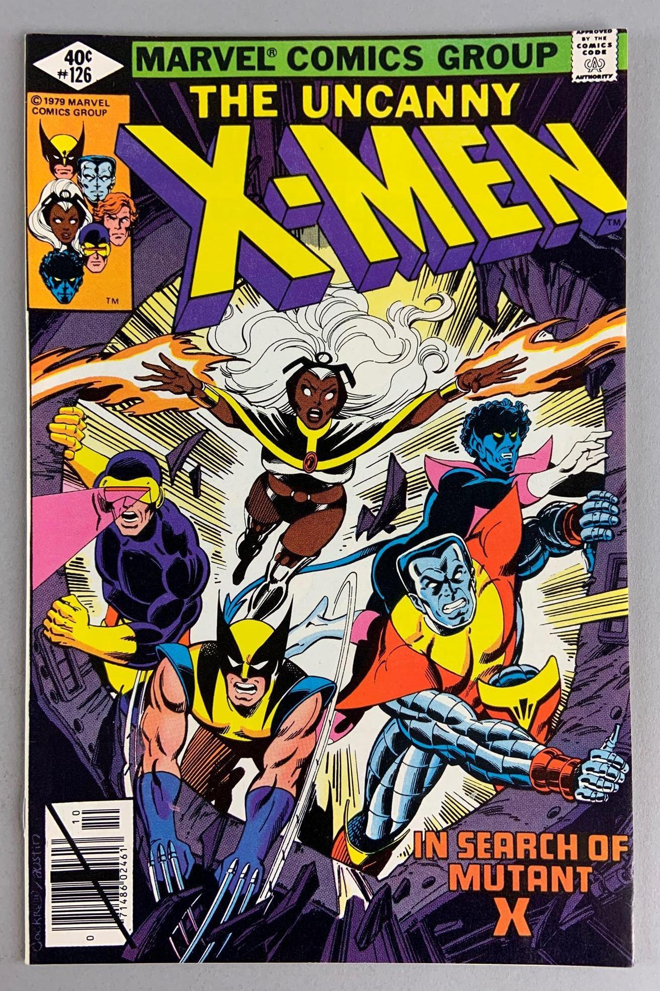 Marvel Comics X-Men No. 126 Comic Book (1 of 6)