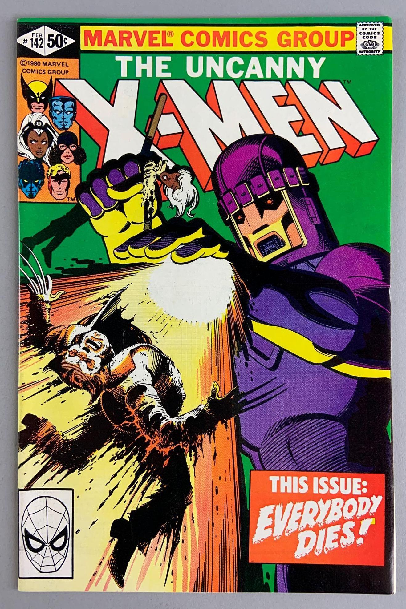 Marvel Comics X-Men No. 142 Comic Book (1 of 6)