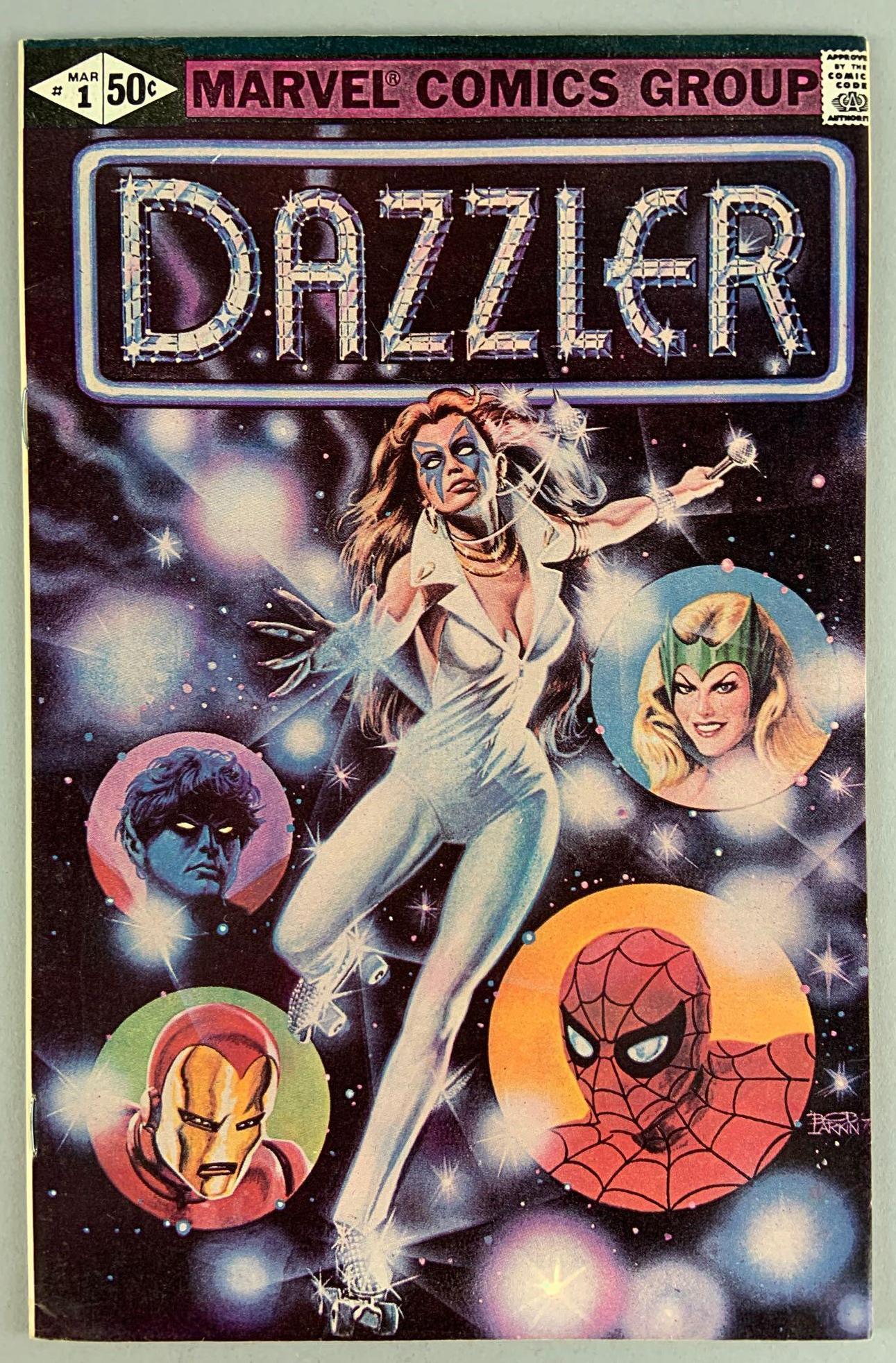 Marvel Comics Dazzler No. 1 Comic Book (1 of 6)