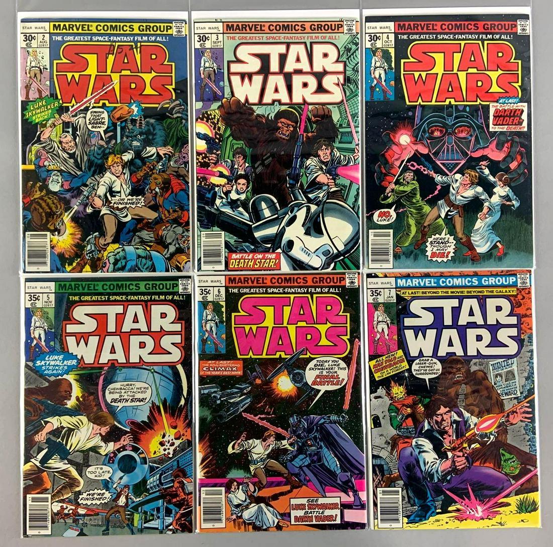 Group of 6 Marvel Comics Star Wars Comic Books (1 of 5)