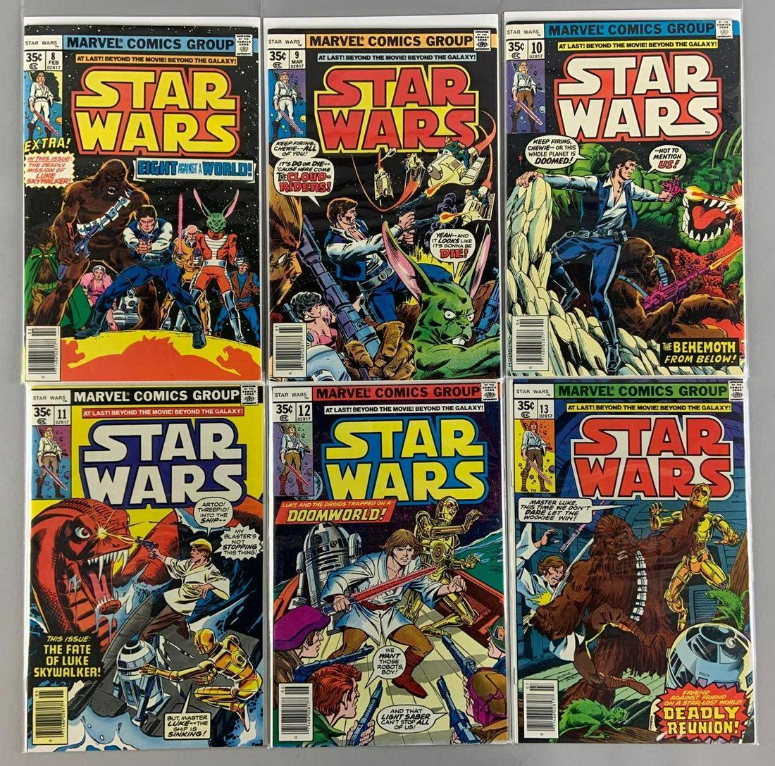 Group of 6 Marvel Comics Star Wars Comic Books (1 of 5)