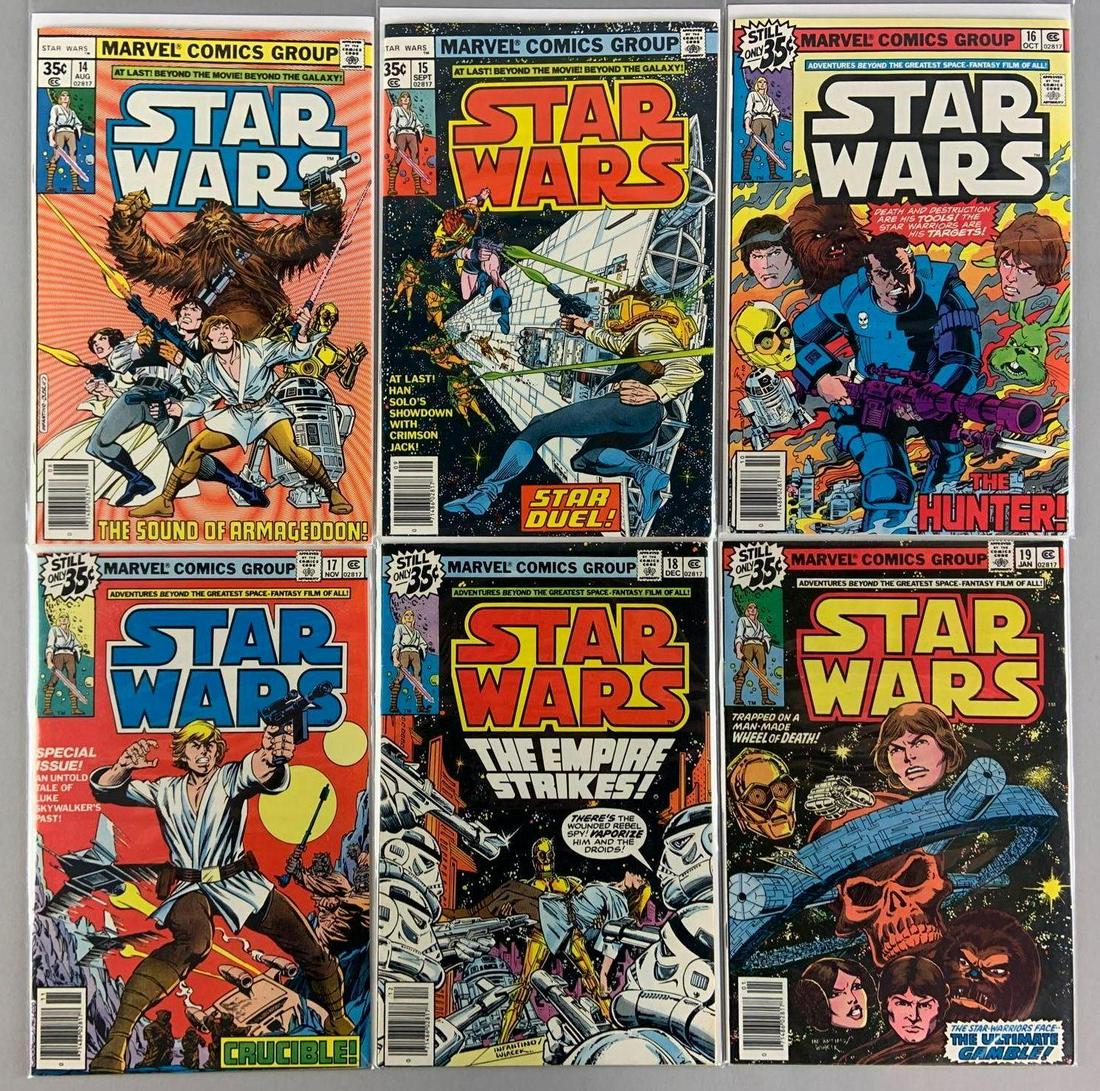 Group of 6 Marvel Comics Star Wars Comic Books (1 of 5)