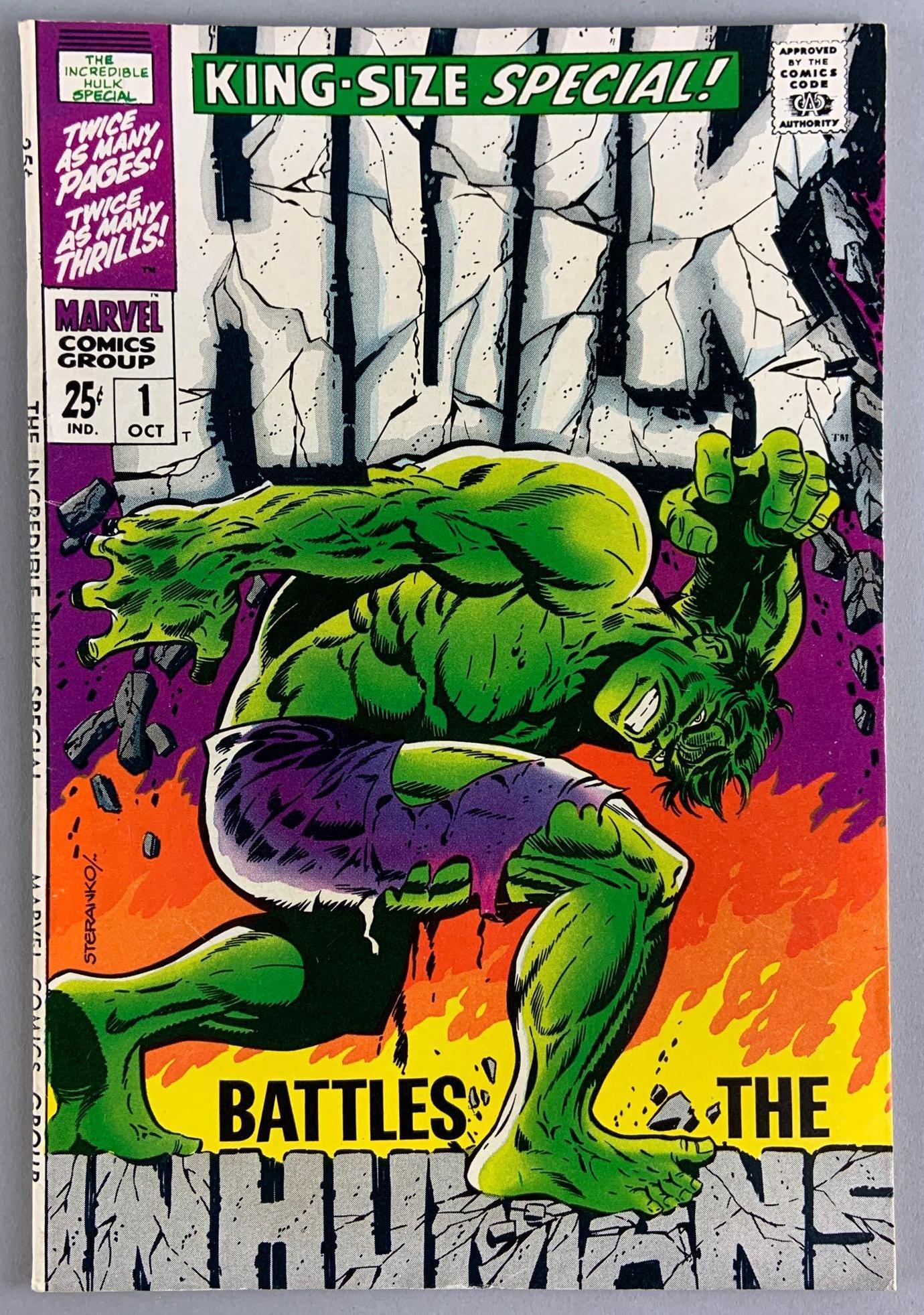 The Incredible Hulk Annual #1 Comic Book (1 of 8)