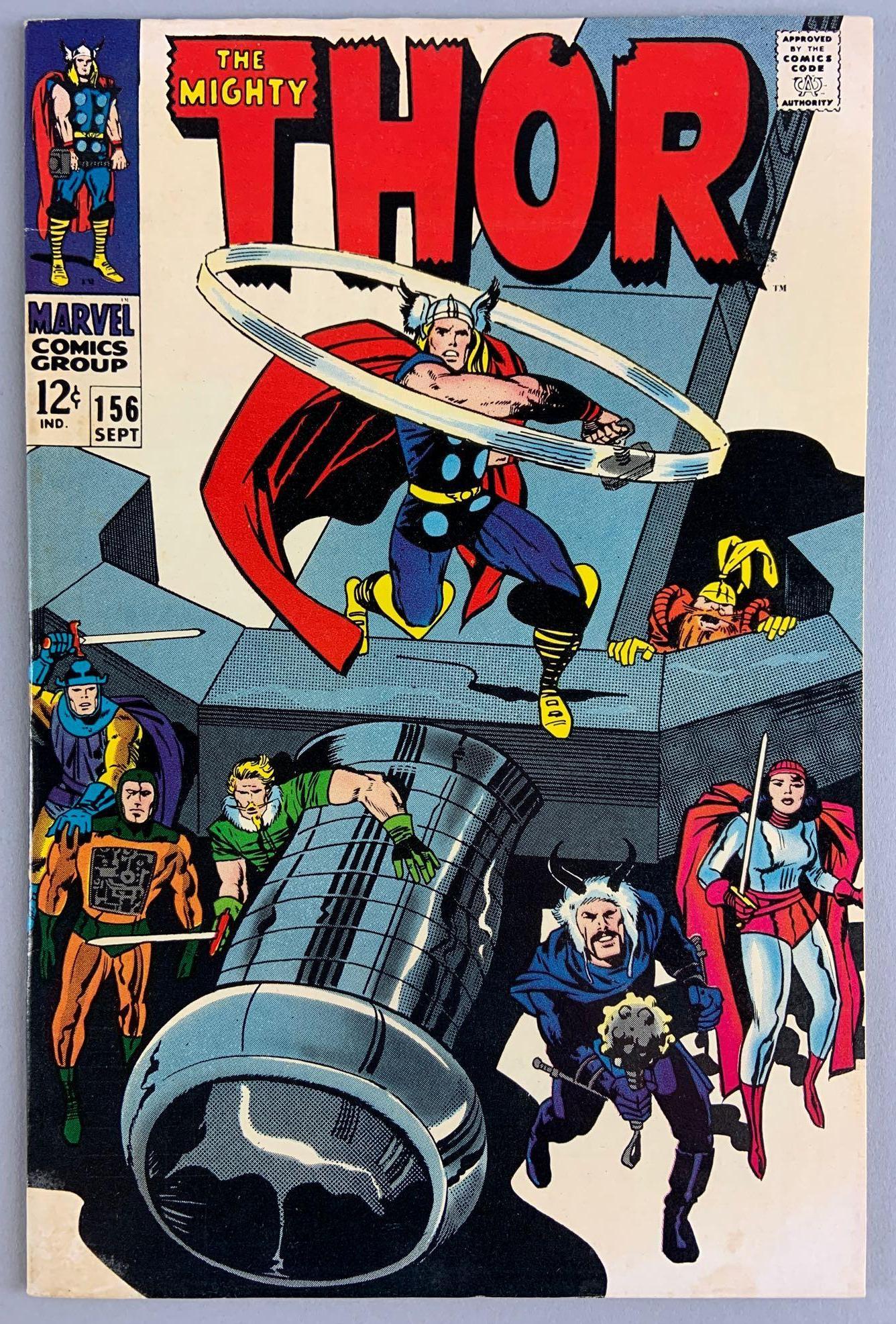 Marvel Comics The Mighty Thor No. 156 Comic Book (1 of 8)