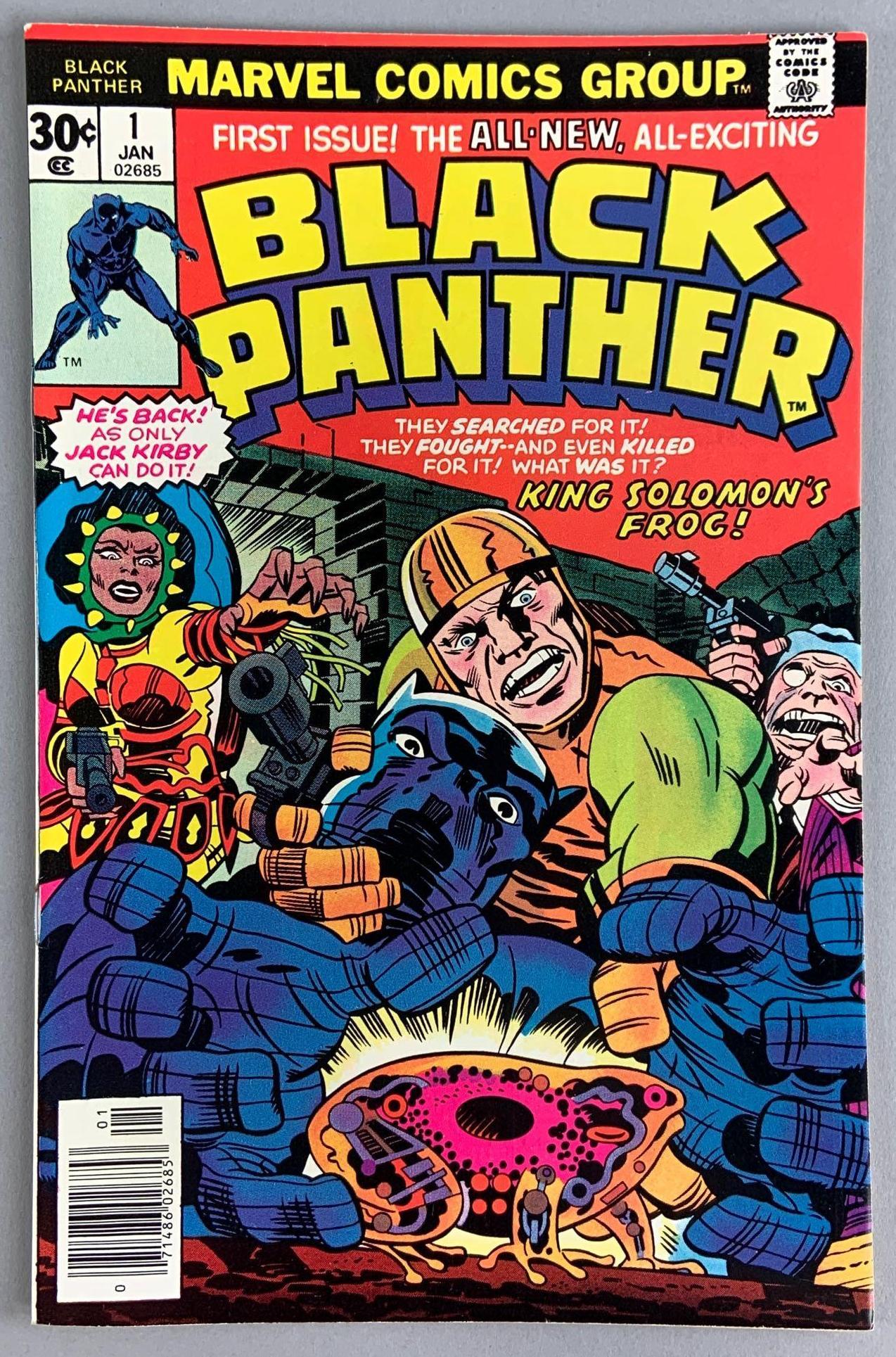 Marvel Comics Black Panther No. 1 Comic Book (1 of 8)