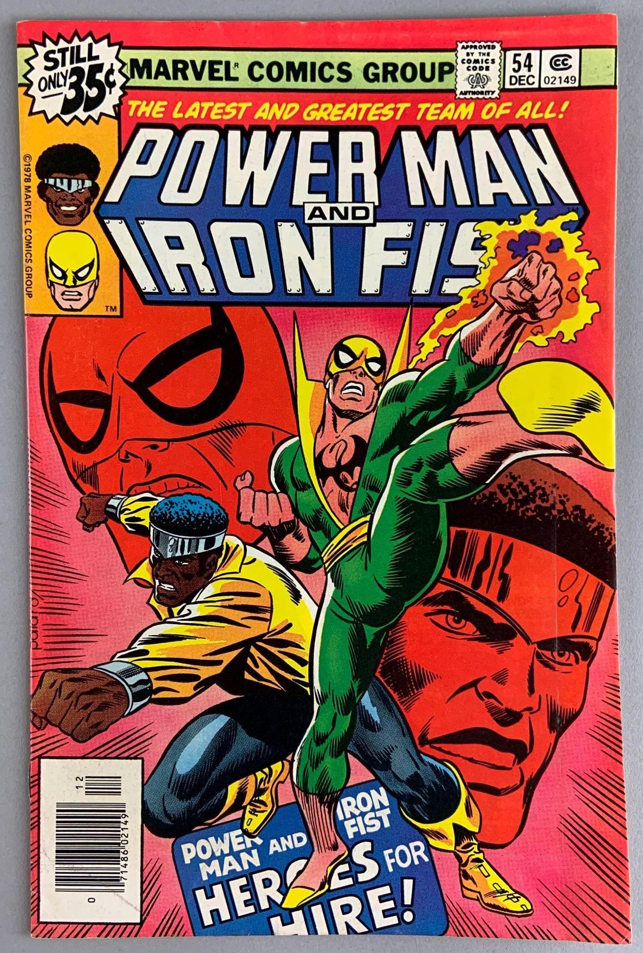Marvel Comics Power Man and Iron Fist No. 54 Comic Book (1 of 8)