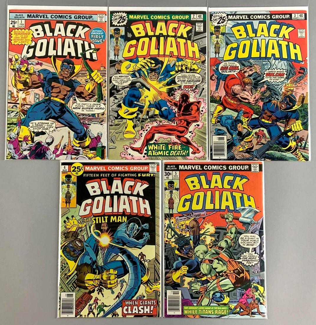 Group of 5 Marvel Comics Black Goliath Comic Books (1 of 5)