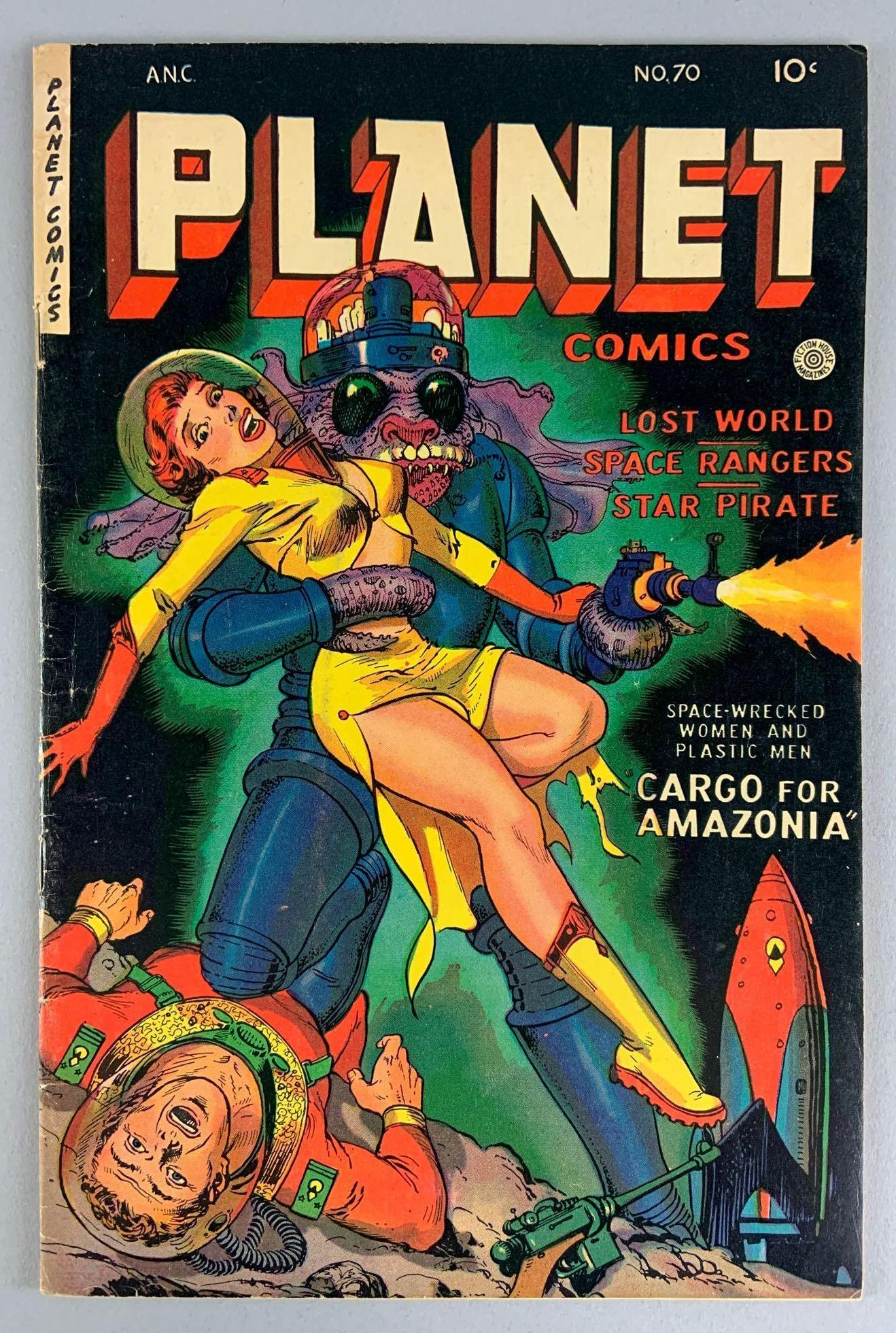 Fiction House Magazines Planet Comics No. 70 Comic Book (1 of 9)