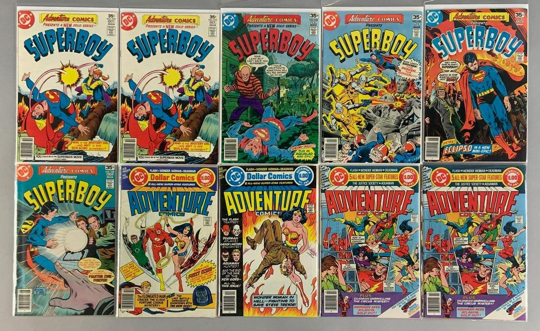 Group of 10 DC Comics Adventure Comics (1 of 5)