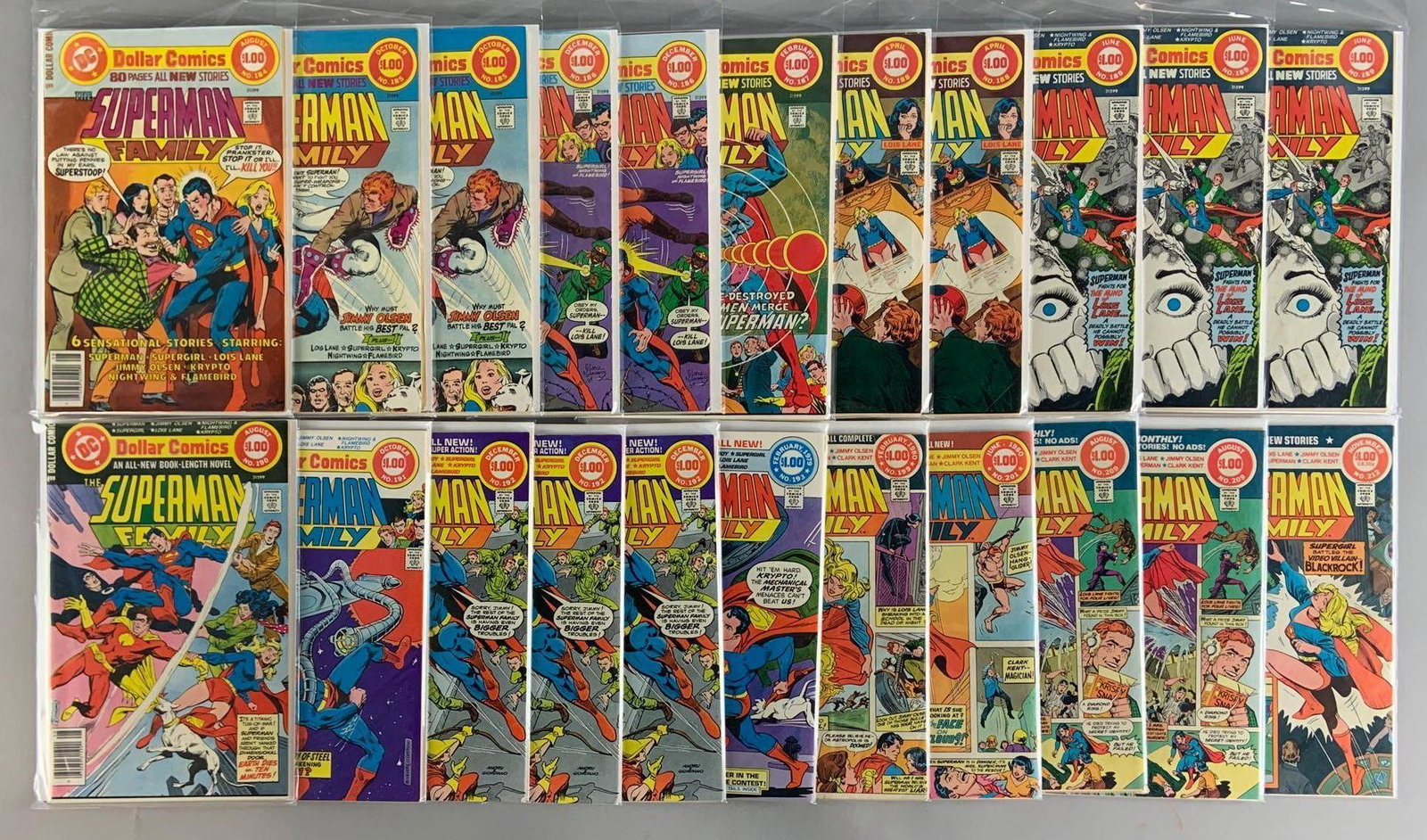 Group of 22 DC Comics The Superman Family Comic Books (1 of 5)