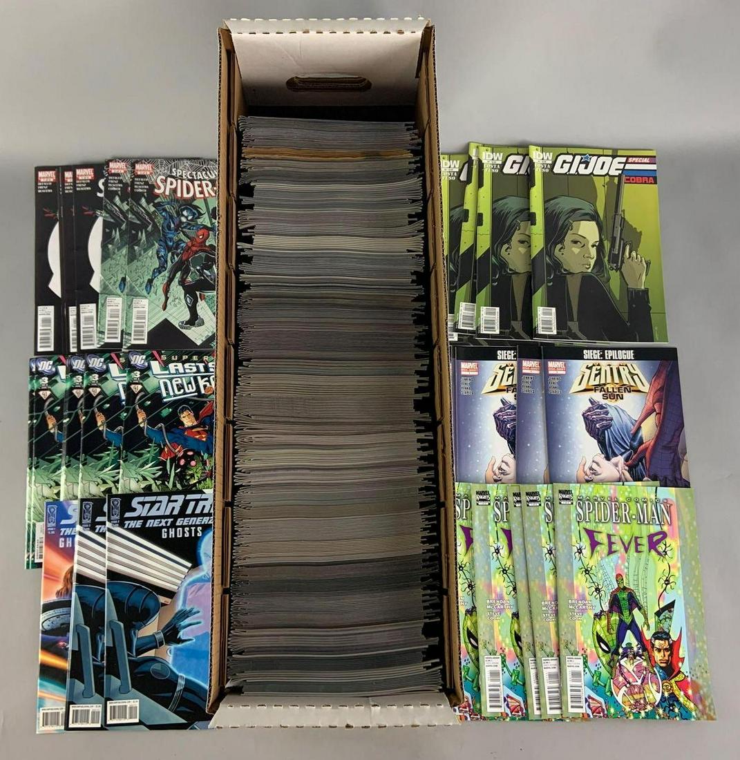 Long Box of Approximately 500 Plus Comic Books (1 of 4)