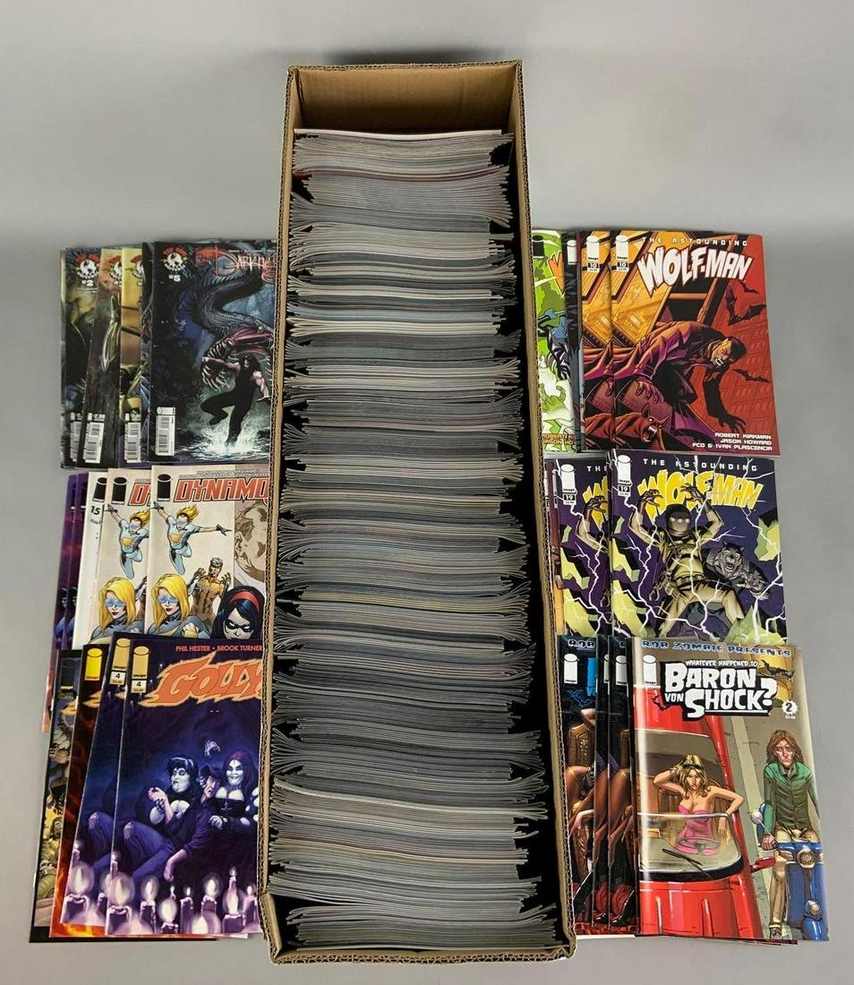 Long Box of Approximately 500 Plus Comic Books (1 of 4)