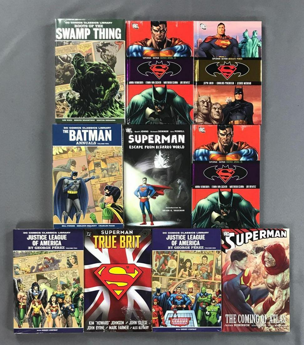 Group of 10 Hardcover DC Trade Comics (1 of 5)