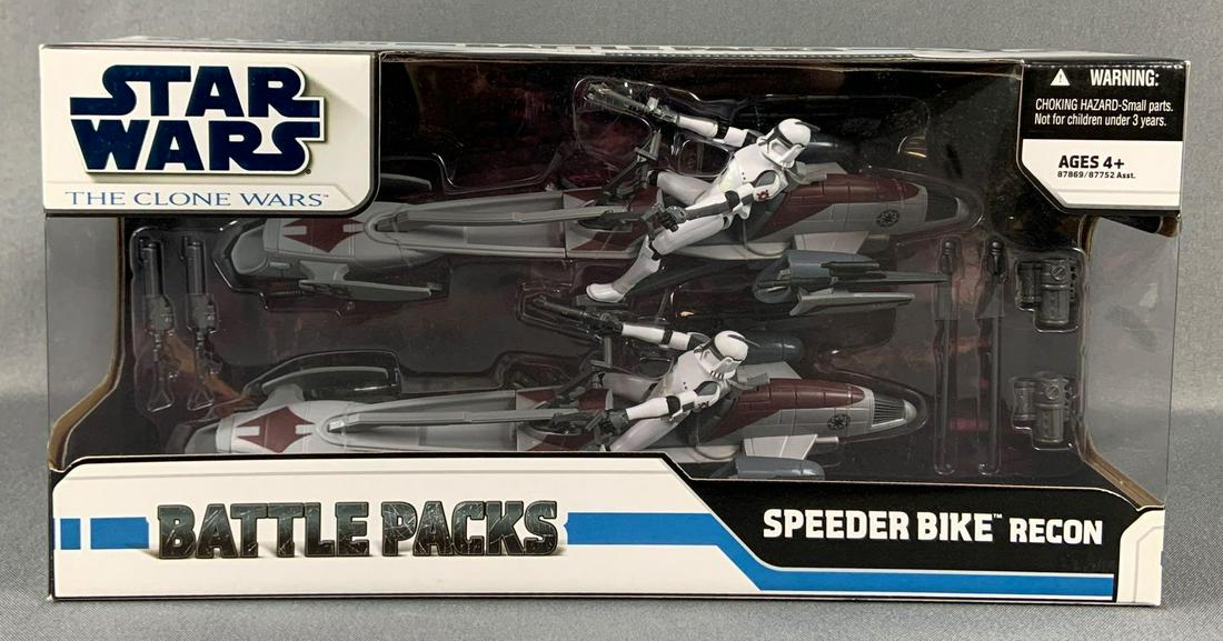 Star Wars the clone wars battle packs speeder bike (1 of 2)