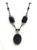 Lot of 4: Black and Silver Costume Necklaces - 3