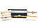 "White Diamonds" Quartz Watch + Gold Costume Bracelet - 2