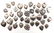 Lot of Victorian Sterling Silver Puffy Heart Charms