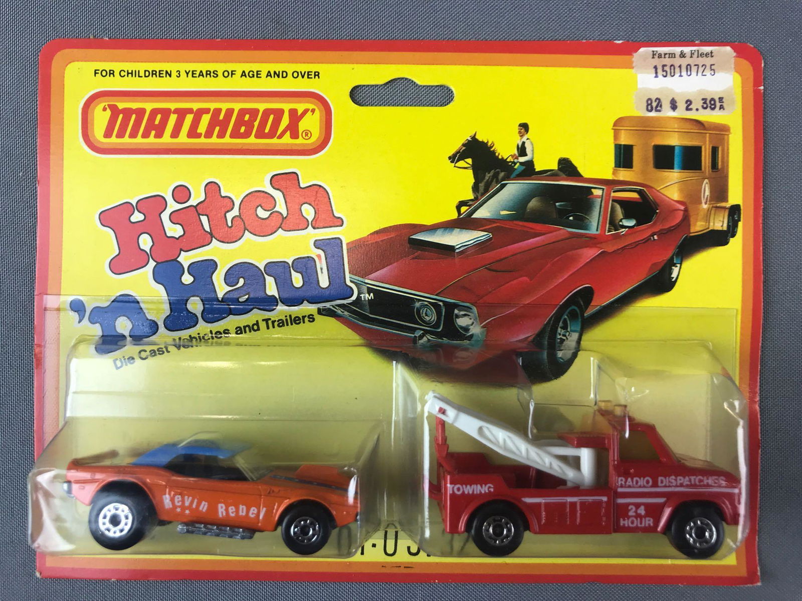 Matchbox Hitch n Haul No. TP-32 Tow Truck and Dodge: New in original packaging