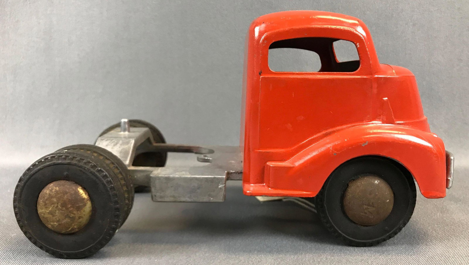 Smith Miller Pressed Steel Cab Over GMC Truck: Repainted some scratches 1947 10 x 5 1/2 inches
