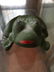 Antique Jackson Wagon Cast Iron Frog Doorstop - 2