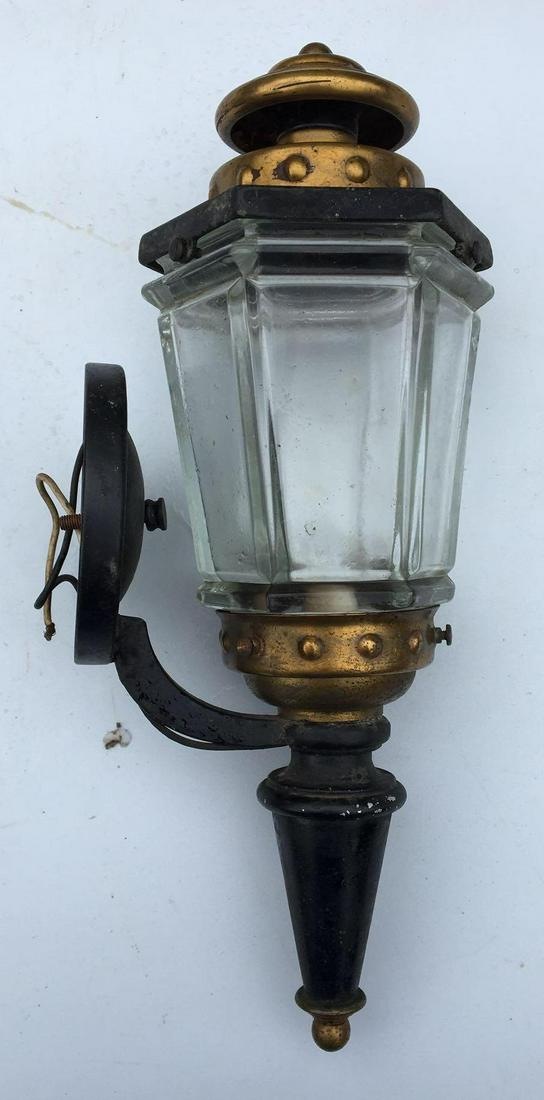 Vintage / Antique Outside Sconce: 17 inches tall