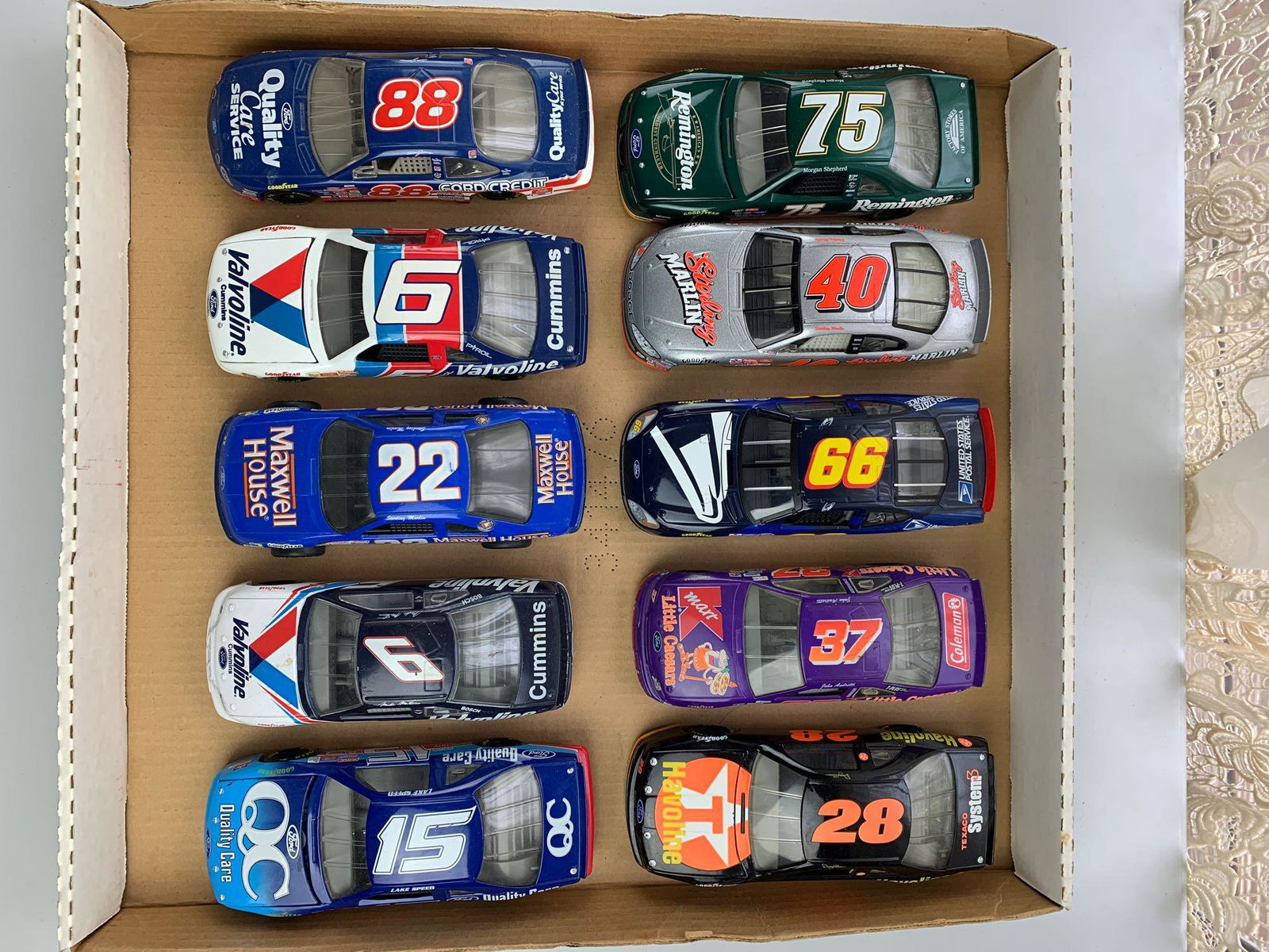 nascar scale cars