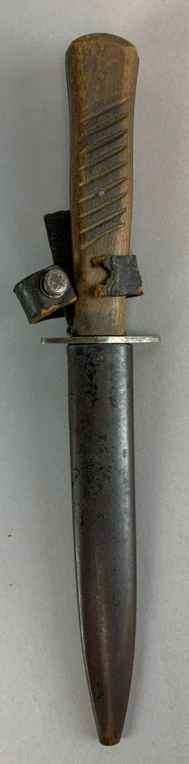 WW1 German Trench Knife with Scabbard (1 of 4)