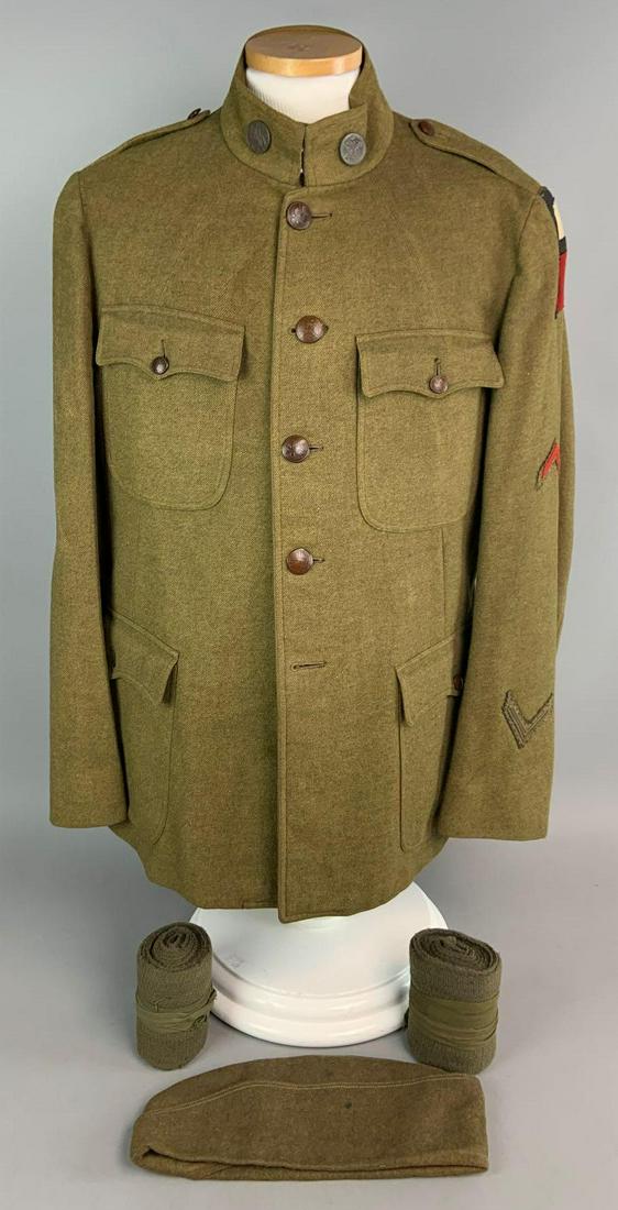 WW1 US First Army Quartermaster Tunic (1 of 14)