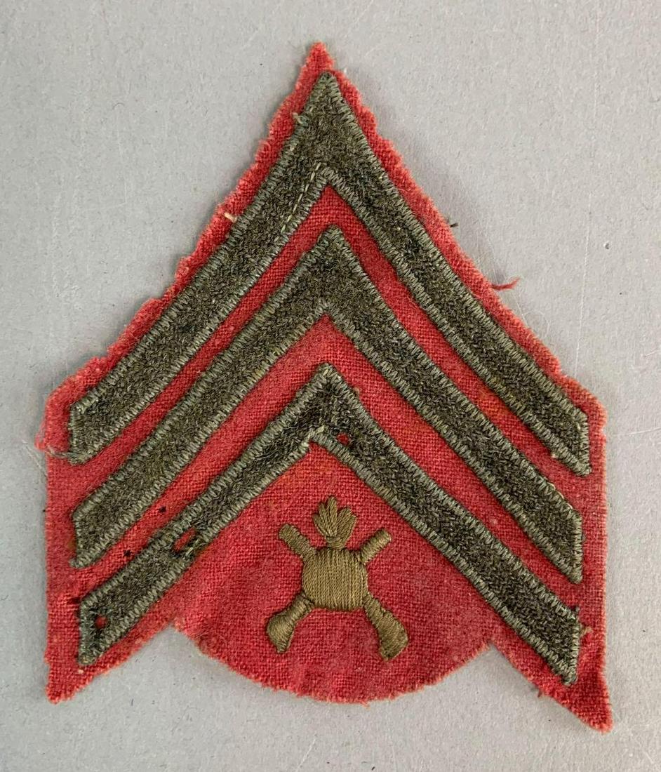 Very Scarce WW1 USMC Gunnery Sergeant Rank Chevron (1 of 2)
