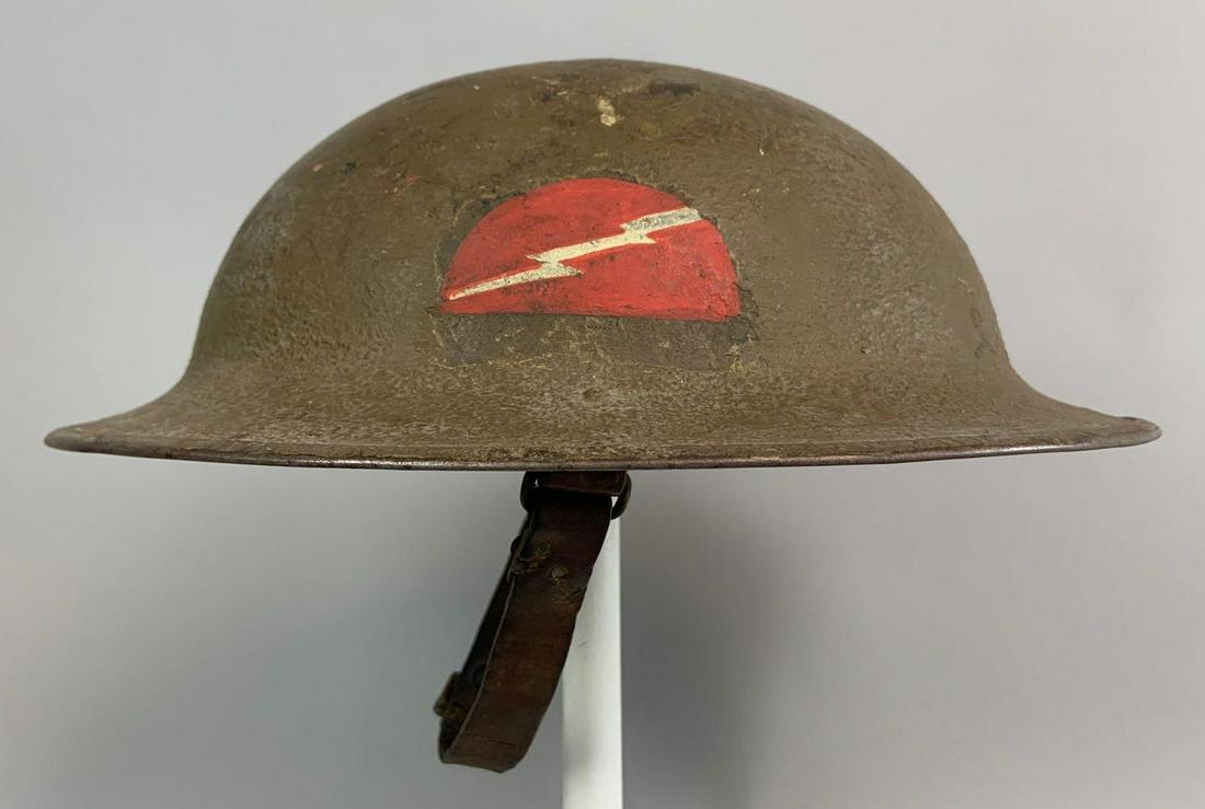 WW1 US 37th Division Helmet (1 of 8)