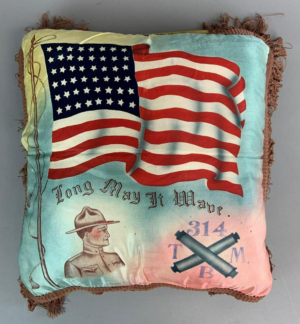 WW1 Trench Mortar Battery Pillow (1 of 2)